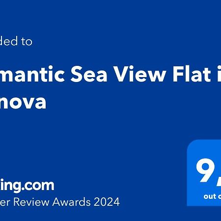 Romantic Sea View Flat In Genova Génova Exterior foto